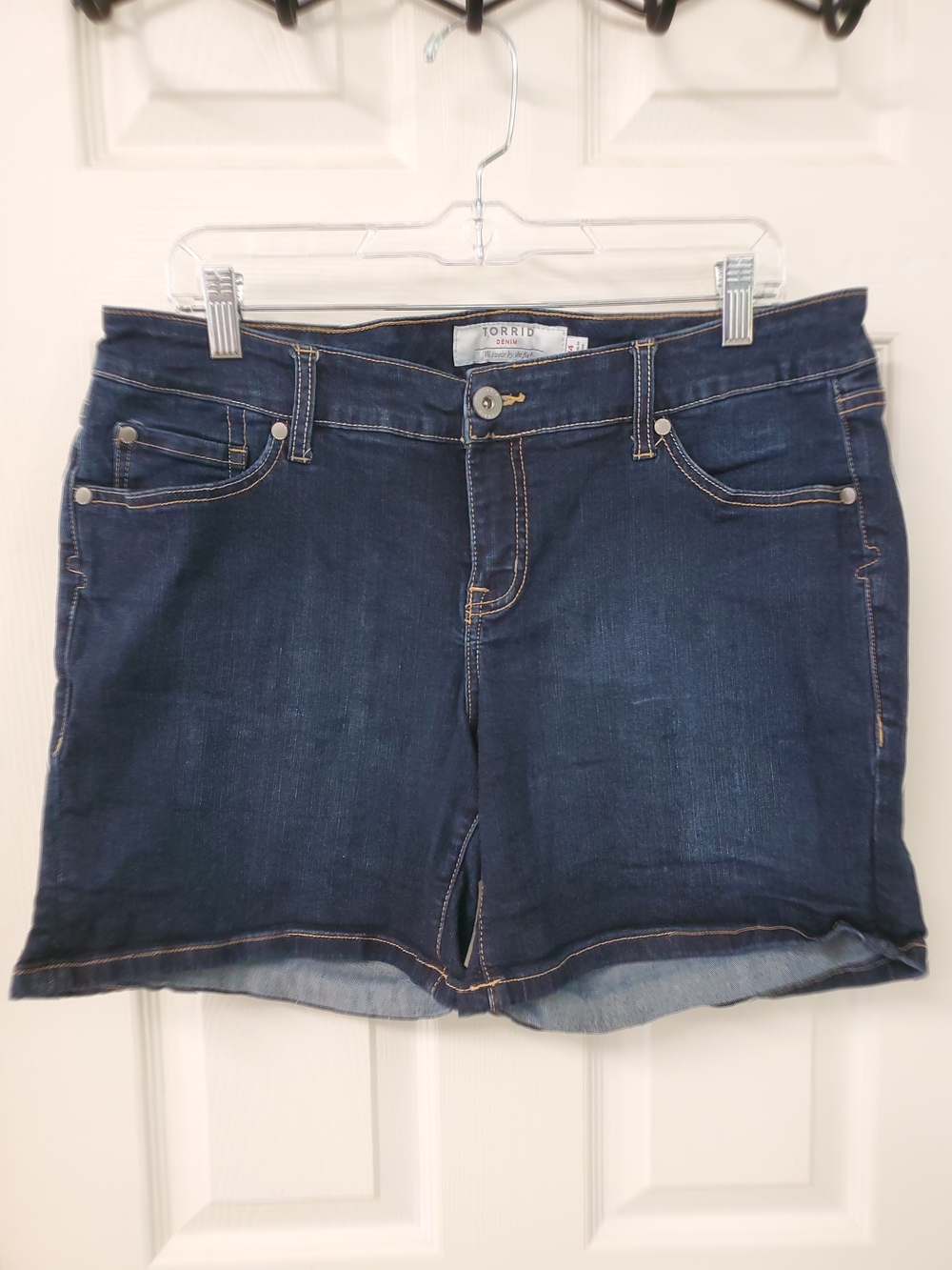 Torrid Dark Indigo Denim Shorts